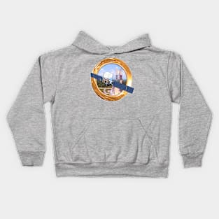 Fermi Gamma Ray Space Telescope 10th Anniversary Logo. Kids Hoodie